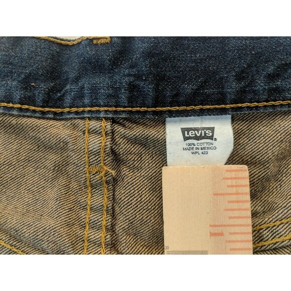 VTG Levi’s 501 XX Jeans Distressed Wash Button Fly Y2K 90s Paper Tag Mens 32x32 - Picture 14 of 16